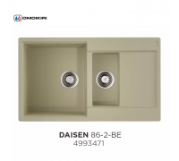 Omoikiri Daisen 86-2-BE Artgranit/ваниль
