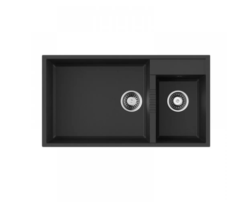 Omoikiri Tedori 85-2-U-BL Tetogranit/черный
