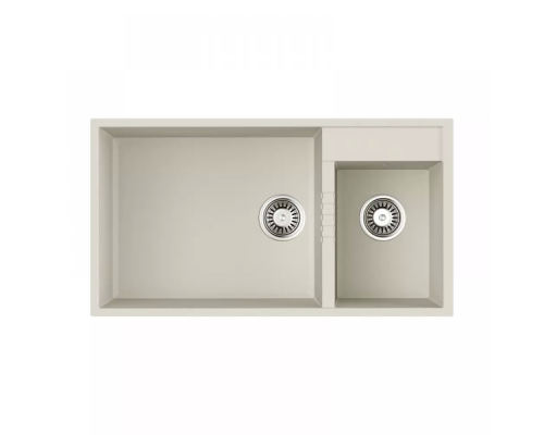 Omoikiri Tedori 85-2-U-WH Tetogranit/белый
