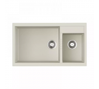 Omoikiri Tedori 86-2-LB-WH Tetogranit/белый