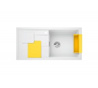 Blanсo SITY XL 6 S SILGRANIT PuraDur белый аксессуары лимон