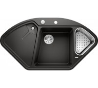 Blanсo BLANCODELTA II SILGRANIT PuraDur черный с кл.-авт. InFino