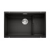 Blanсo SUBLINE 700-U Level SILGRANIT PuraDur черный с отв.арм. InFino