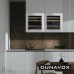 Винный холодильник (шкаф) компрессорный Dunavox DAV-32.81DSS.TO