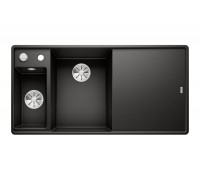 Blanсo AXIA III 6 S-F SILGRANIT  черный чаша слева, доска ясень c кл.-авт. InFino®