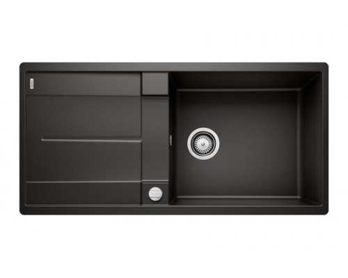 Blanсo METRA XL 6 S-F SILGRANIT черный, с клапаном-автоматом