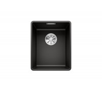 Blanсo SUBLINE 320-F SILGRANIT  черный с отв.арм. InFino
