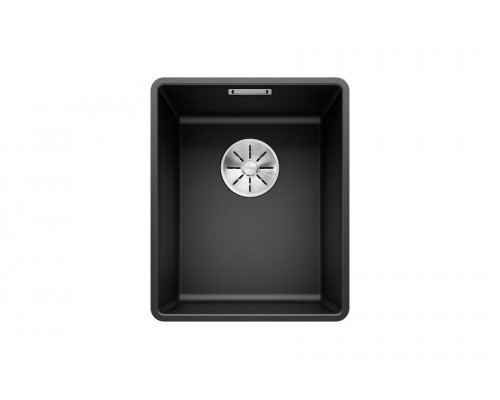 Blanсo SUBLINE 320-F SILGRANIT  черный с отв.арм. InFino