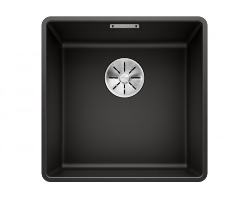Blanсo SUBLINE 400-F SILGRANIT  черный с отв.арм. InFino
