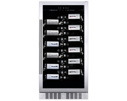 Винный холодильник (шкаф) компрессорный Dunavox DX-70.258SS
