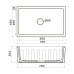 Omoikiri Mikura 76-WH Glossy Natceramic/белый глянцевый