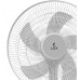 Lex LXFC 8344, 16" напольный вентилятор, с ПДУ, белый