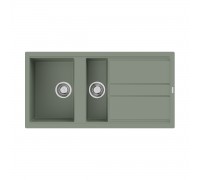 Omoikiri Kitagawa 100-2-WG Artceramic/wind green