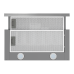 Maunfeld VSQ 60 INOX/GLASS WHITE
