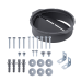 Maunfeld VSQ 60 INOX/GLASS WHITE