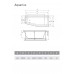 Акриловая ванна RELISAN Aquarius 170х70х50 R