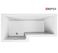 Акриловая ванна Vayer Options 165x85/70 L